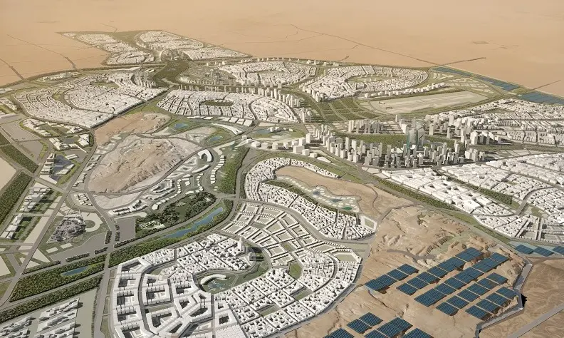 مساحة العاصمة الادارية